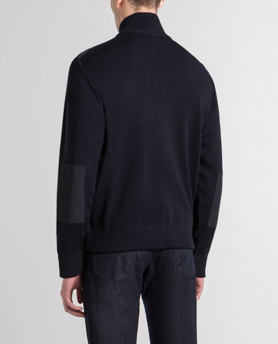 Wool full zip cardigan-Cardigan-Paul & Shark-Aandahls