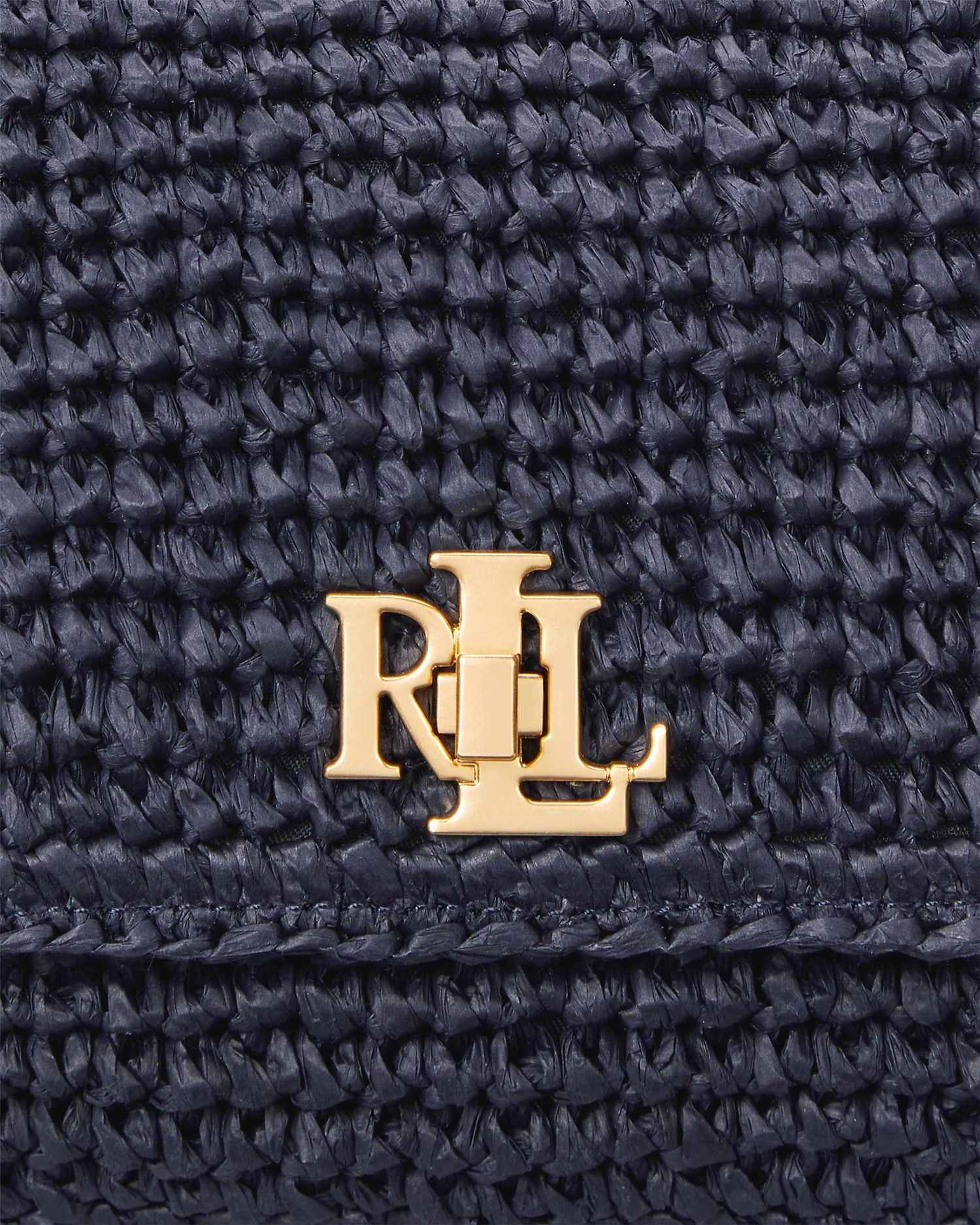 Woven Straw Sophee bag-Veske-Ralph Lauren-Aandahls