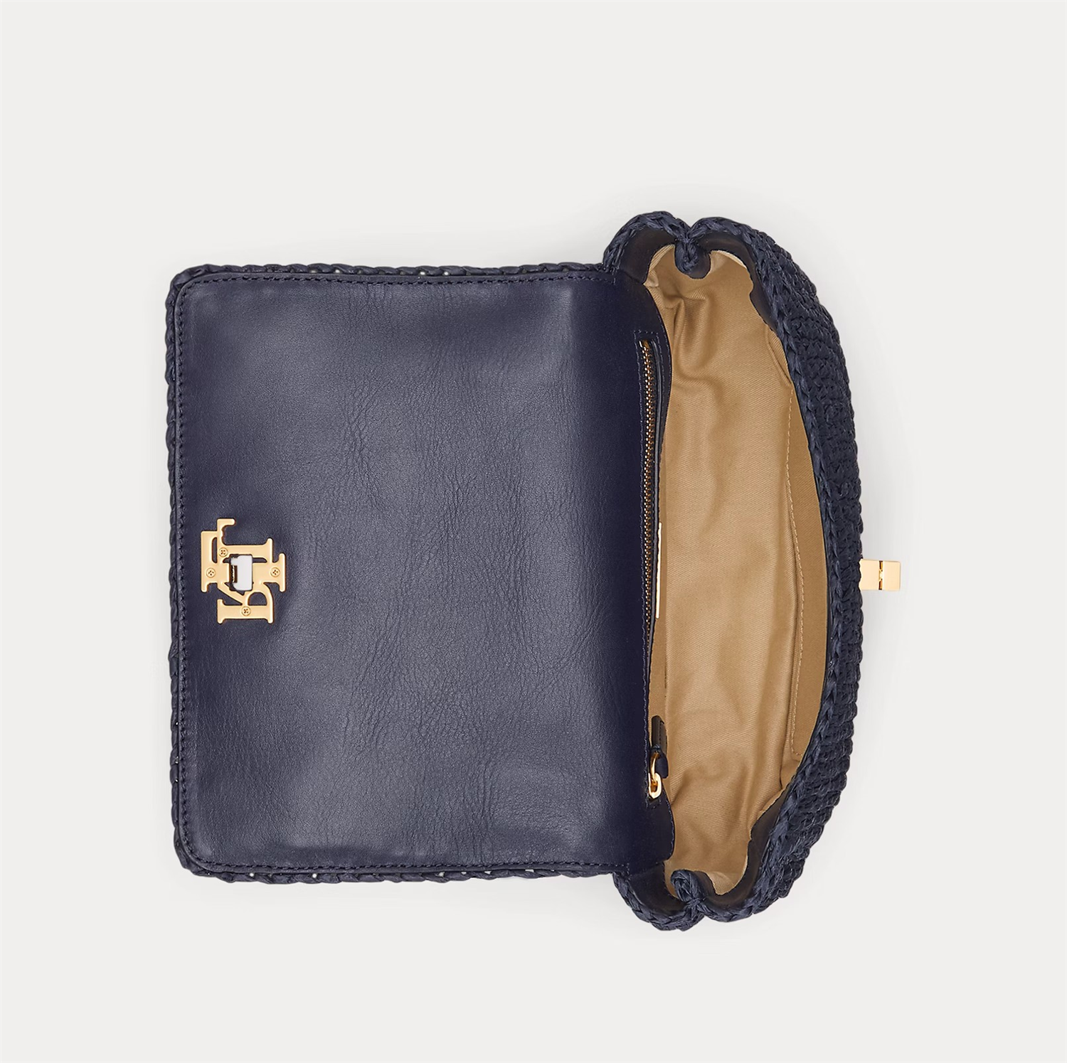 Woven Straw Sophee bag-Veske-Ralph Lauren-Aandahls