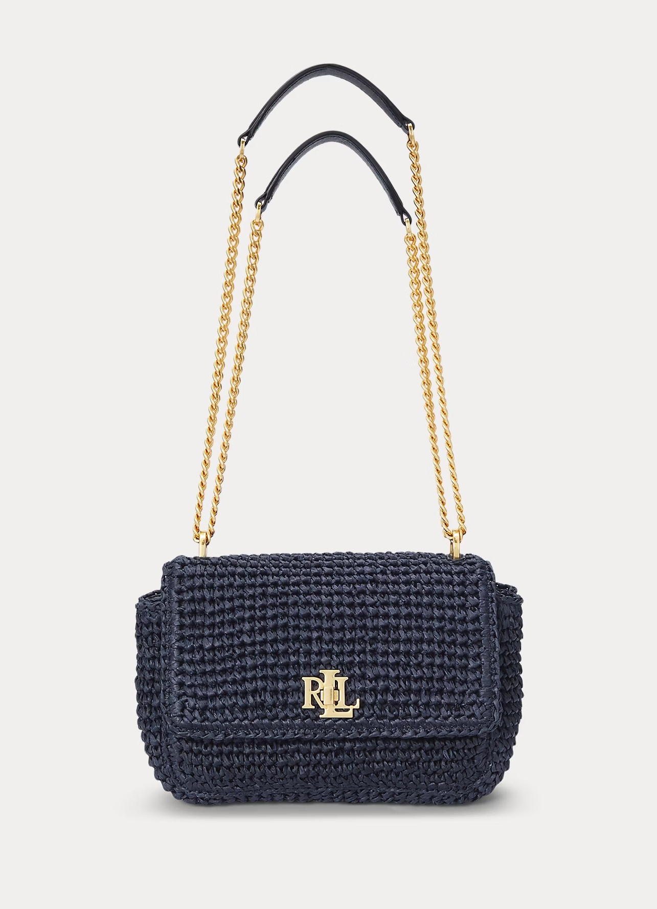 Woven Straw Sophee bag-Veske-Ralph Lauren-Aandahls