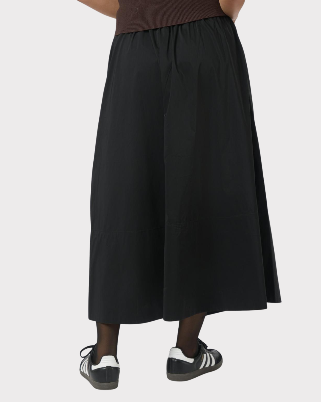 Yara Poplin Skirt-Skjørt-Neo Noir-Aandahls