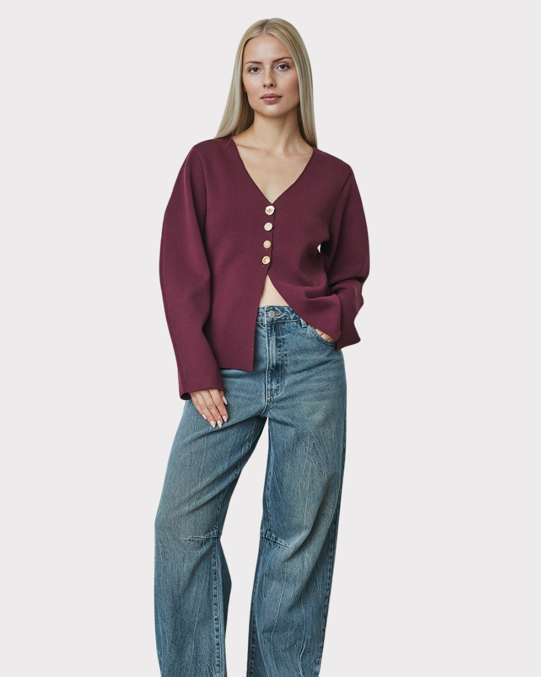 Yasmikkala Ls Knit Cardigan S.-Strikk-Y.A.S-Aandahls