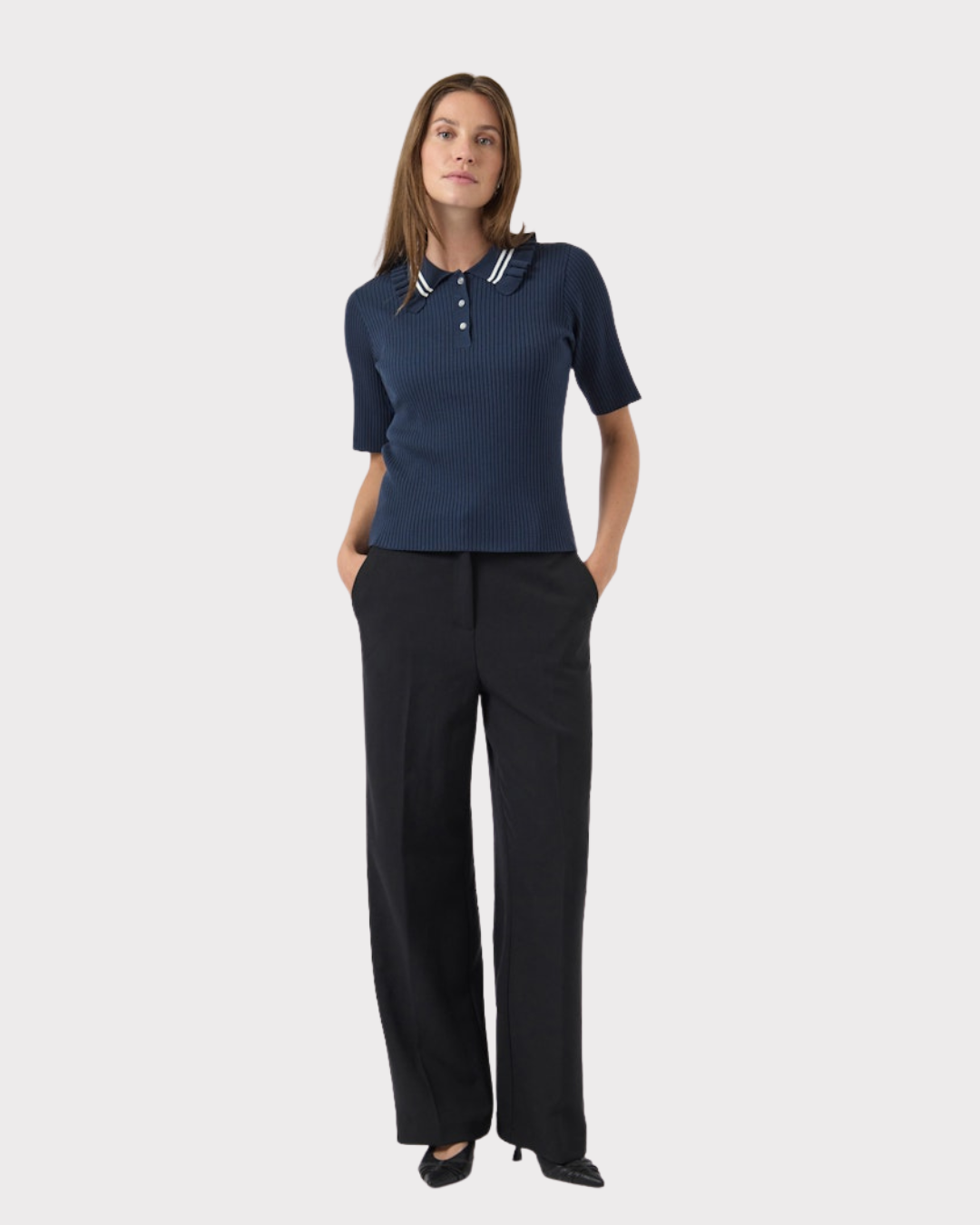 Yasprimos 2/4 Knit Pullover S.-Topper-Y.A.S-Aandahls