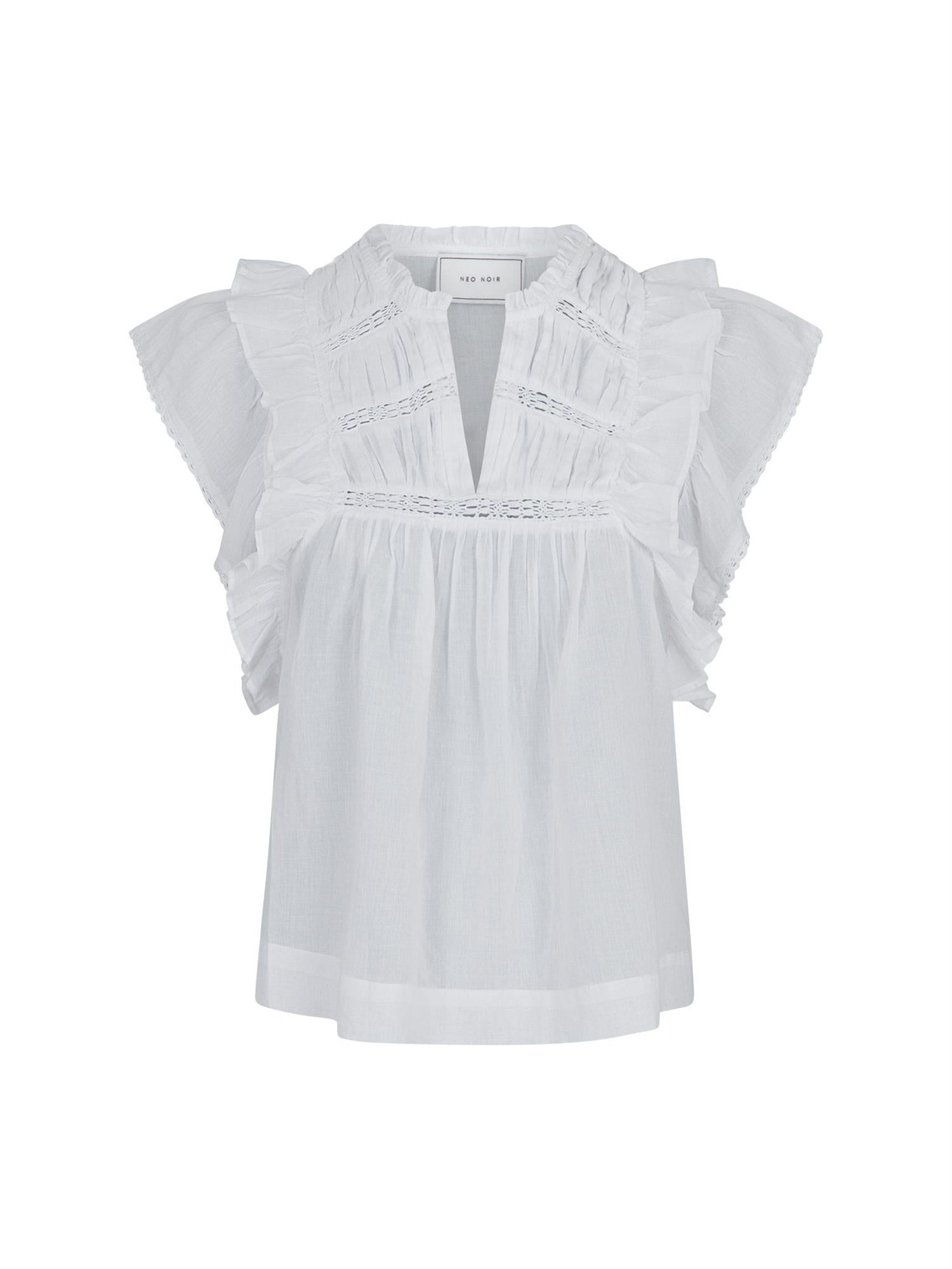 jayla s voile top-Bluser-Neo Noir-Aandahls