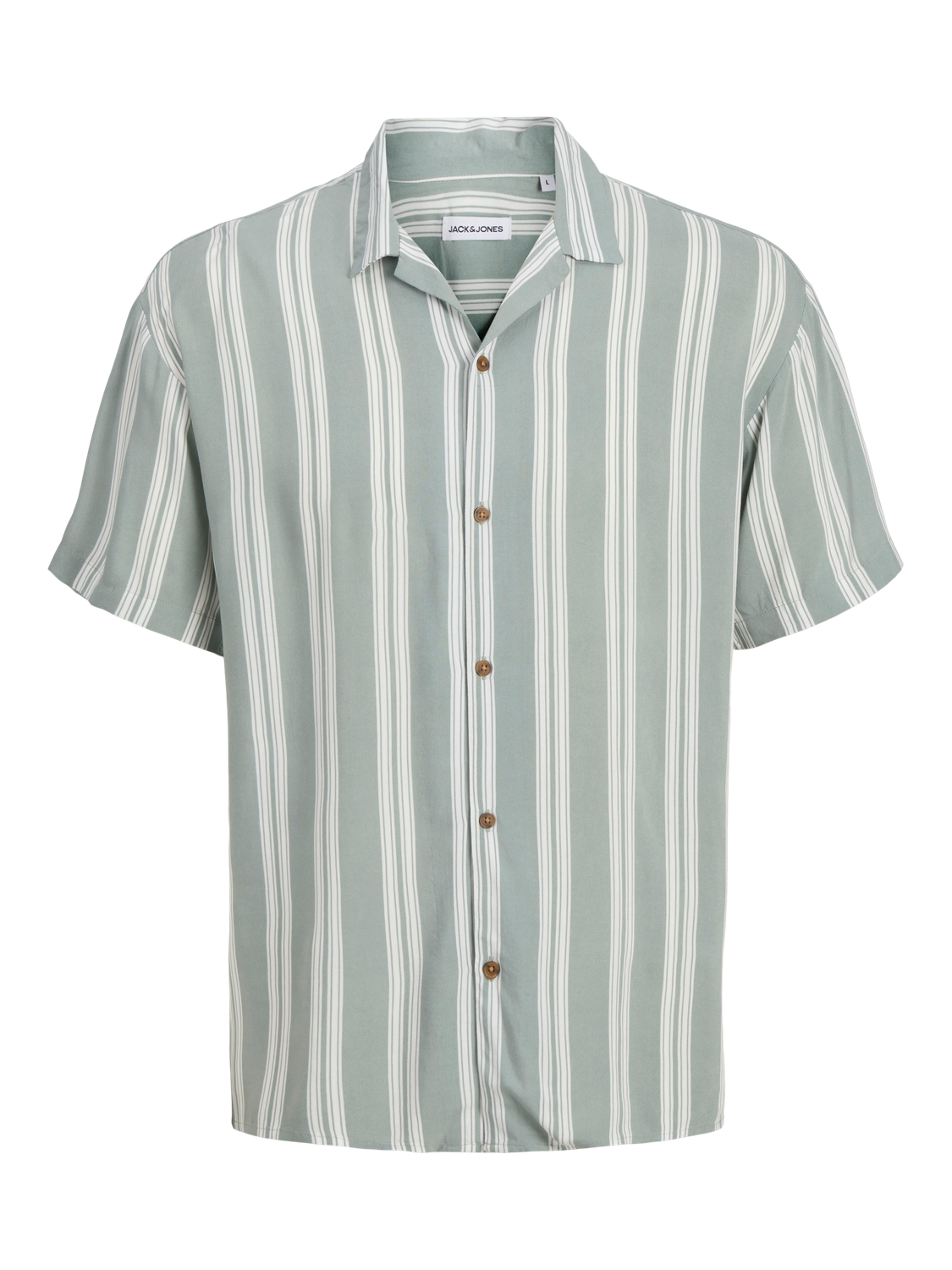 jjejeff stripe resort shirt ss jnr-Skjorter-Jack & Jones-Aandahls