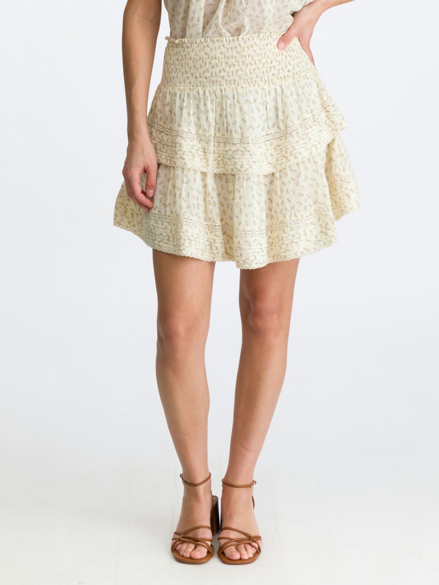 kenia basic blossom skirt-Skjørt-Neo Noir-Aandahls