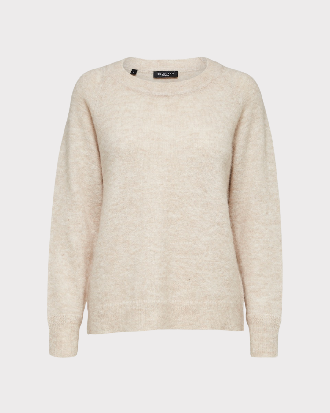 lulu Ls Knit O-Neck-Strikk-Selected Femme-Aandahls