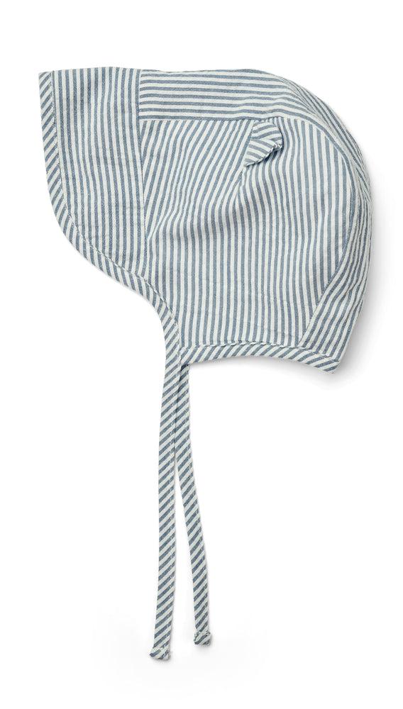 rae baby stripe sun hat-Hodeplagg-Liewood-Aandahls