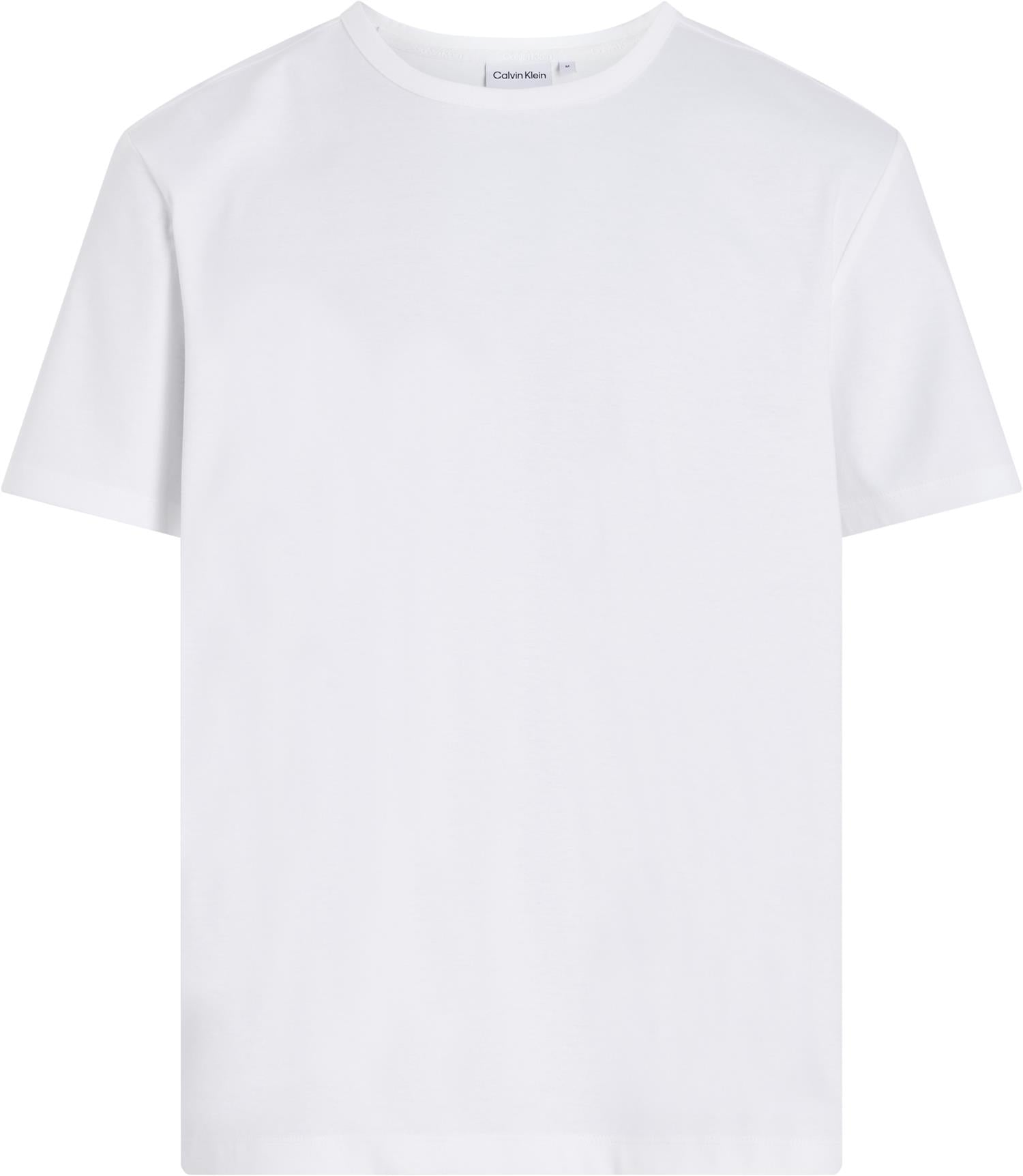 silk touch mercerized t-shirt-T-shirt-Calvin Klein-Aandahls