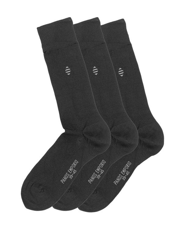 3PK Daniel Bamboo Crew-Strømper osv-Panos Emporio-Aandahls