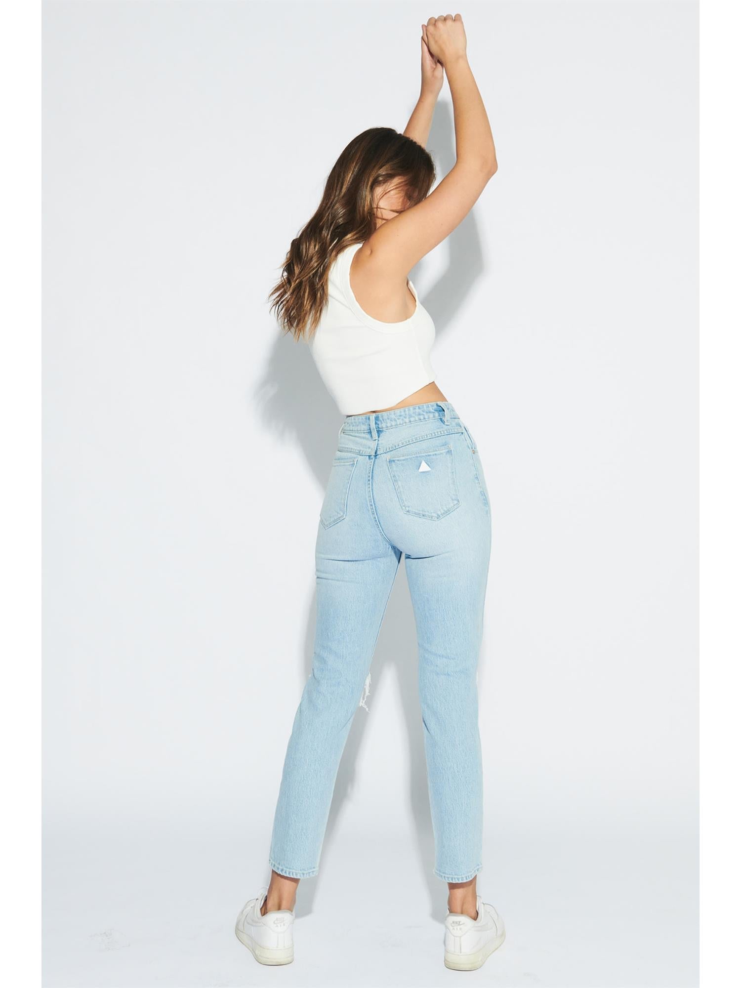 A 94 High Slim Gina Rip-Jeans-Abrand Jeans-Aandahls