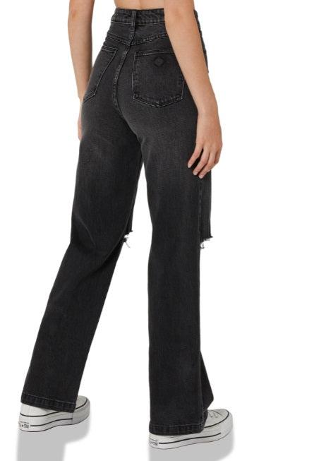 A 94 High & Wide Cindy Rip-Jeans-Abrand Jeans-Aandahls
