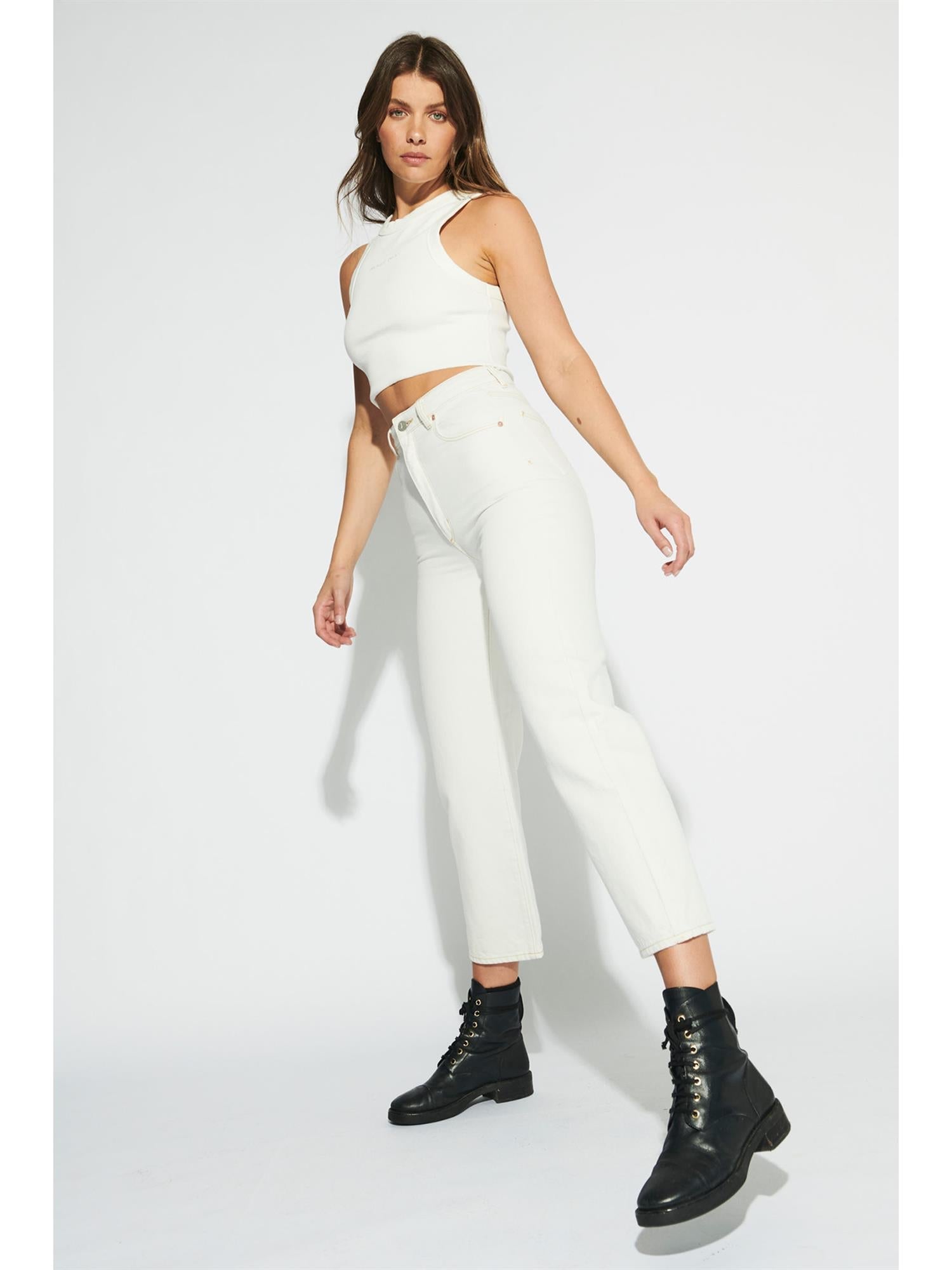 A'94 High Straight Stone-Jeans-Abrand Jeans-Aandahls