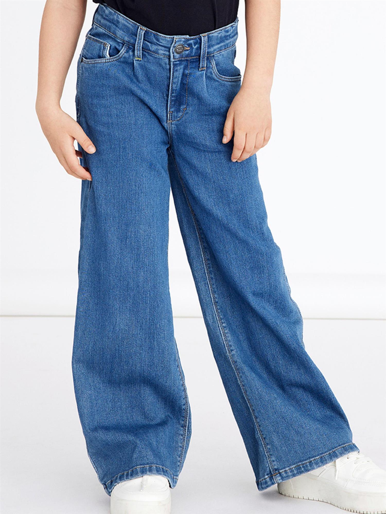 Bella Wide Jeans 1463 - S-Bukser-Name it-Aandahls