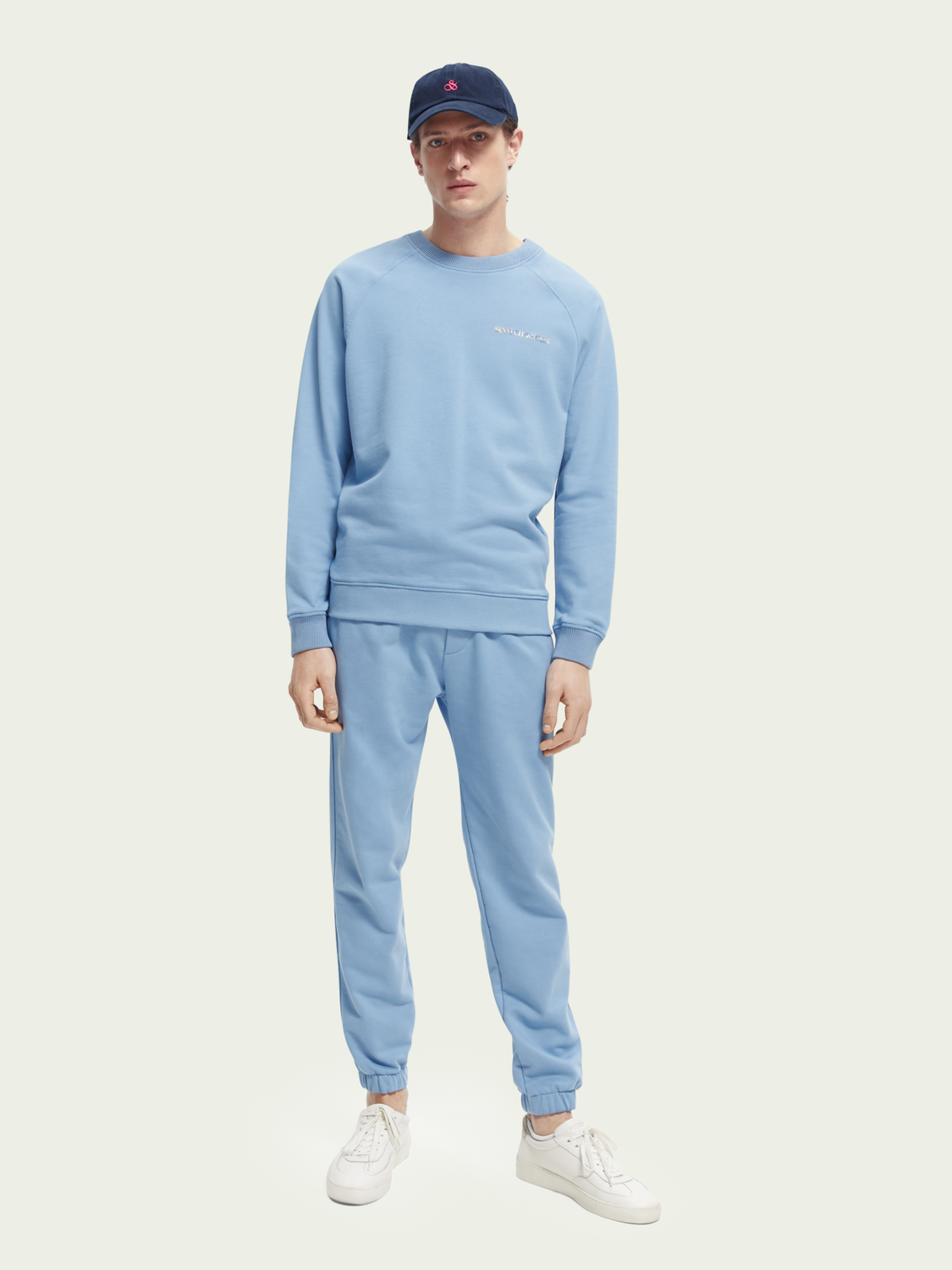 Crew neck Logo Felpa Sweat-Genser-Scotch & Soda-Aandahls