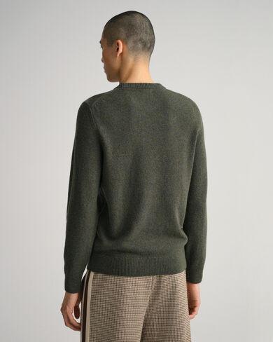 D2. NEPS MELANGE C-NECK-Strikk-Gant-Aandahls