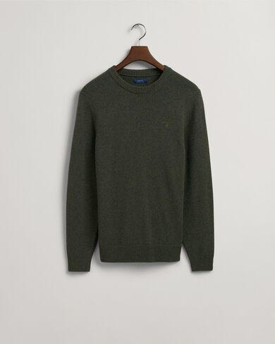D2. NEPS MELANGE C-NECK-Strikk-Gant-Aandahls