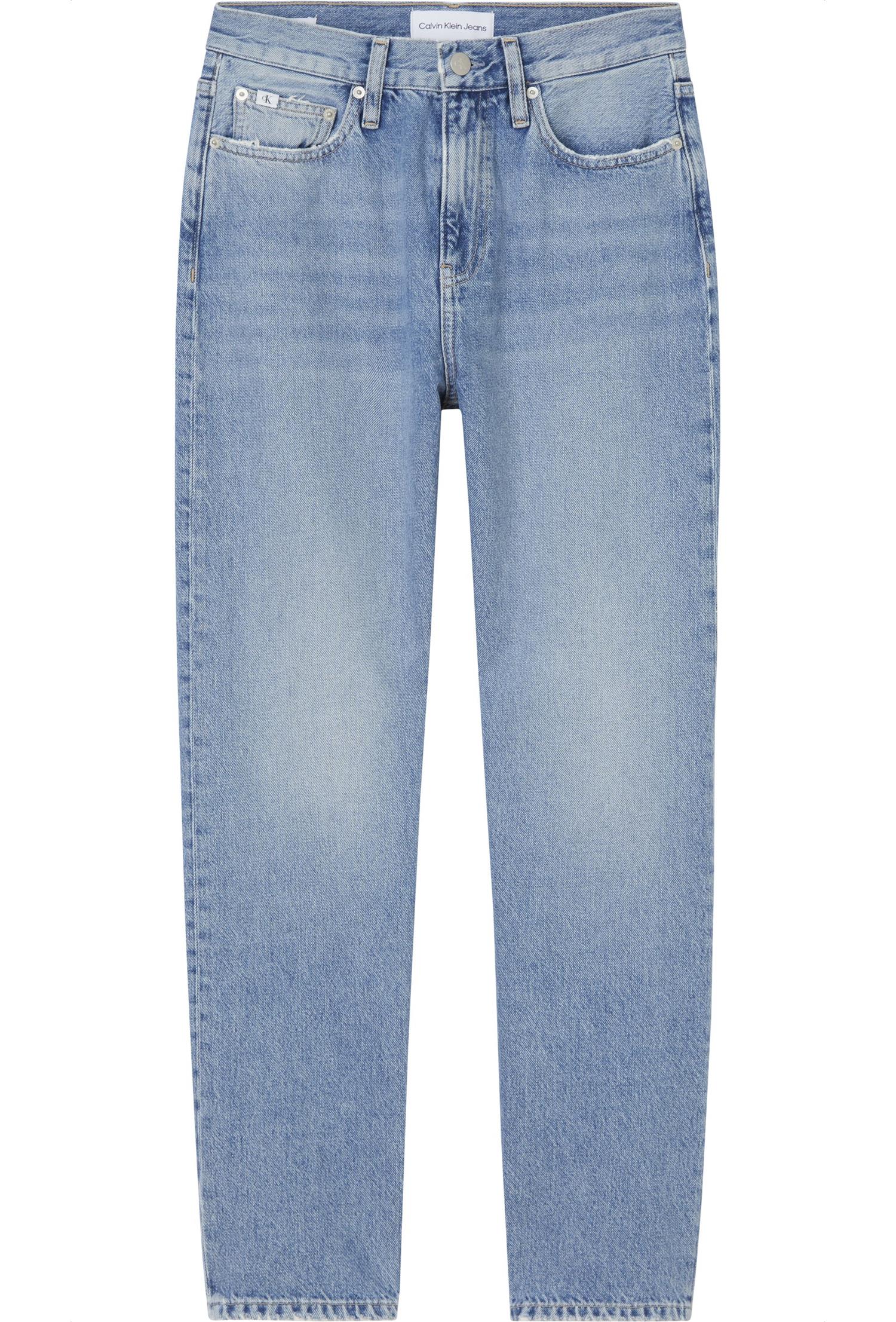 HIGH RISE STRAIGHT ANKLE-Jeans-Calvin Klein Jeans-Aandahls
