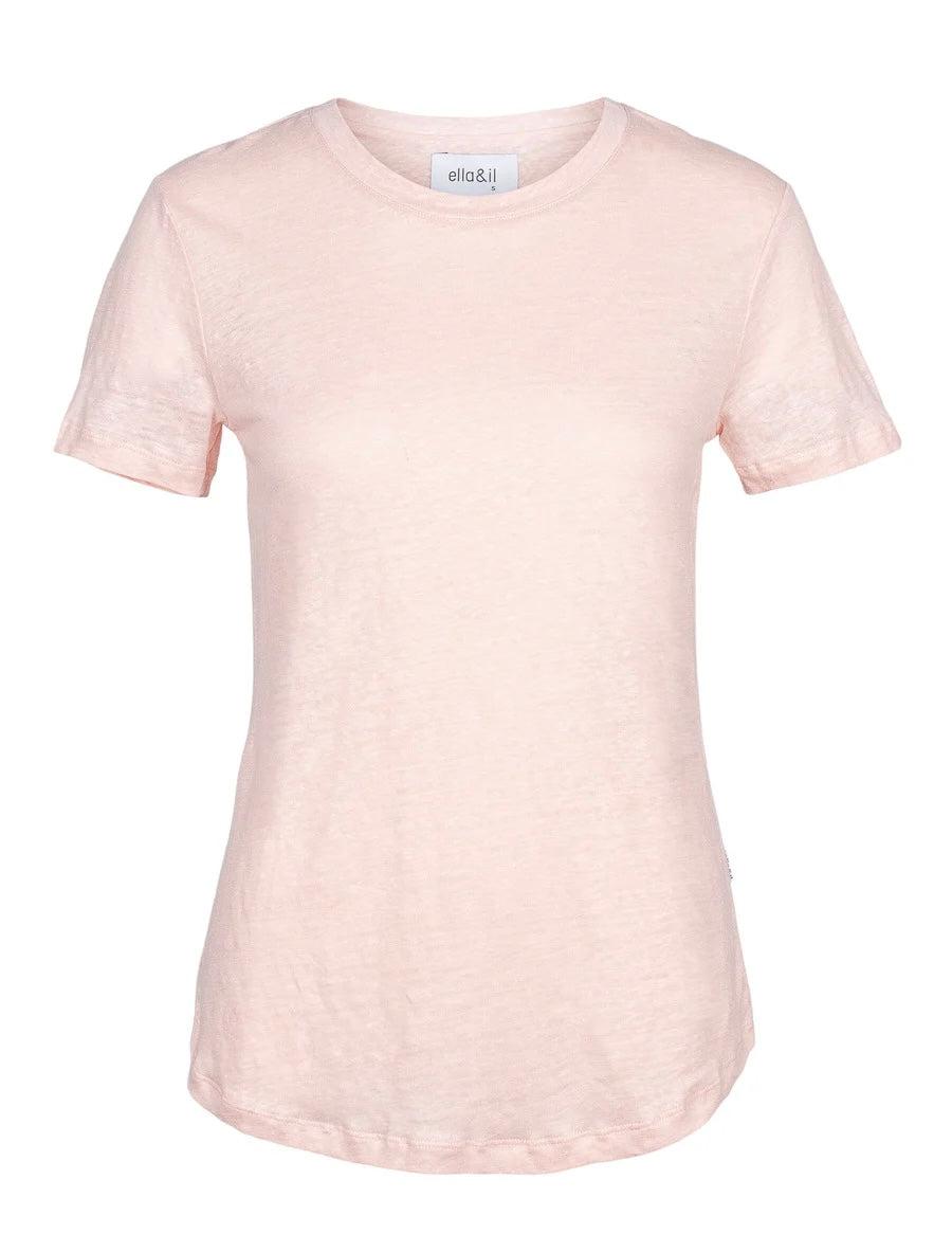 Jane linen tee-T-shirt-Ella&il-Aandahls