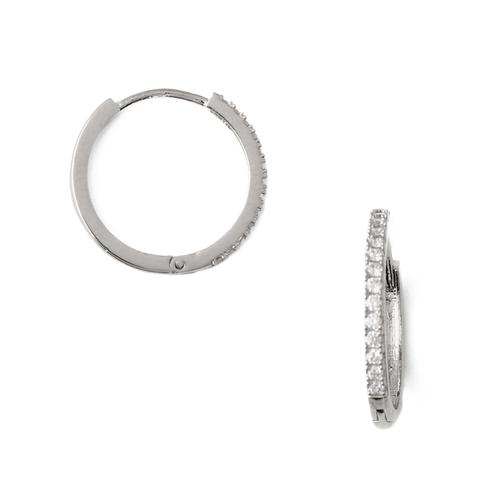 Pave huggie hoops-Acces-Orelia-Aandahls