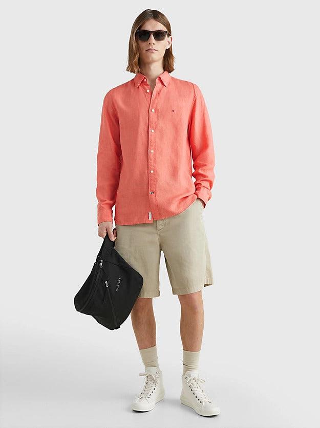 Pigment dyed rf shirt-Skjorte-Tommy Hilfiger-Aandahls