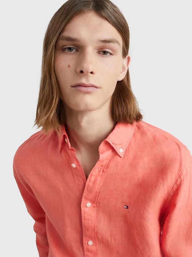 Pigment dyed rf shirt-Skjorte-Tommy Hilfiger-Aandahls
