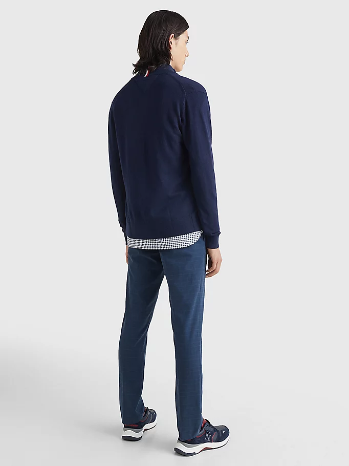Pima ctn cashmere zip-Genser-Tommy Hilfiger-Aandahls