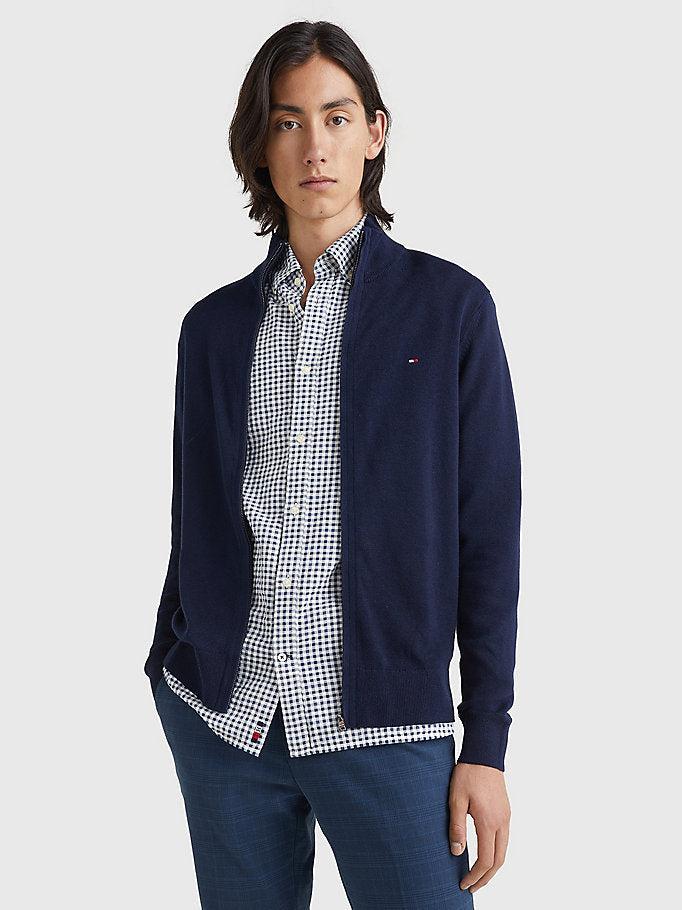 Pima ctn cashmere zip-Genser-Tommy Hilfiger-Aandahls