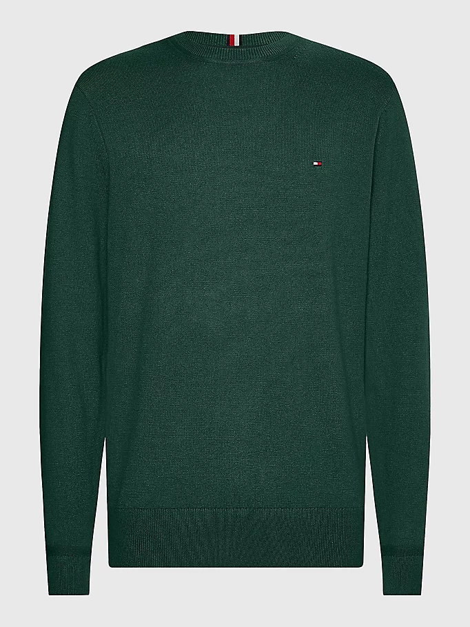 Pima org ctn cashmere crew-Genser-Tommy Hilfiger-Aandahls