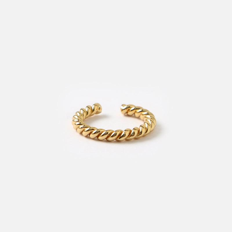 Rope Twist Single Ear Cuff-Smykker-Orelia-Aandahls