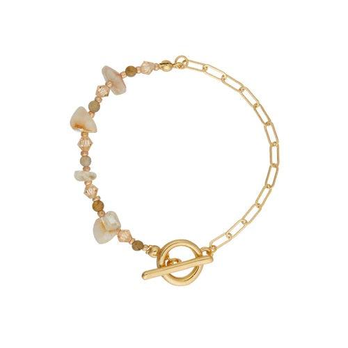 SP Chip & Chain Asymmetric T-Bar Bracelet CIT-Smykker-Orelia-Aandahls