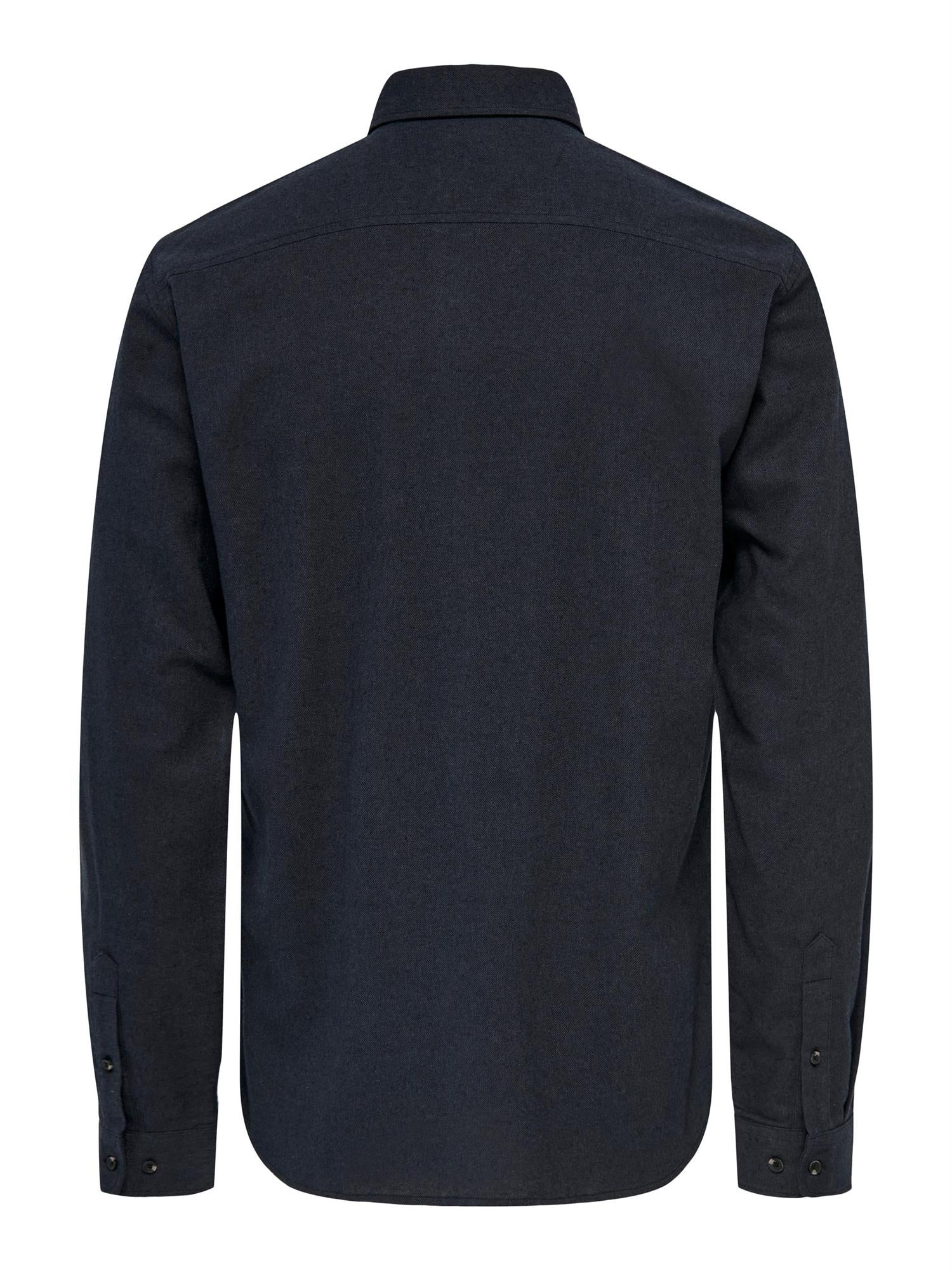 Sari Slim Flannel Shirt-Skjorte-Only & Sons-Aandahls