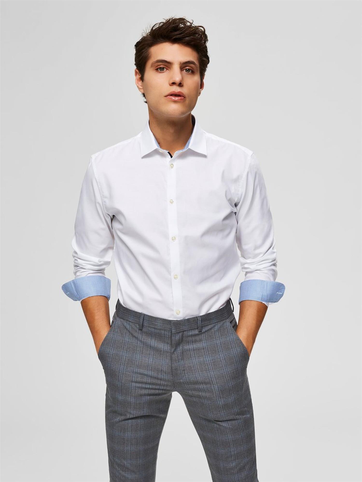 Slim Pelle-Skjorte-Selected Homme-Aandahls