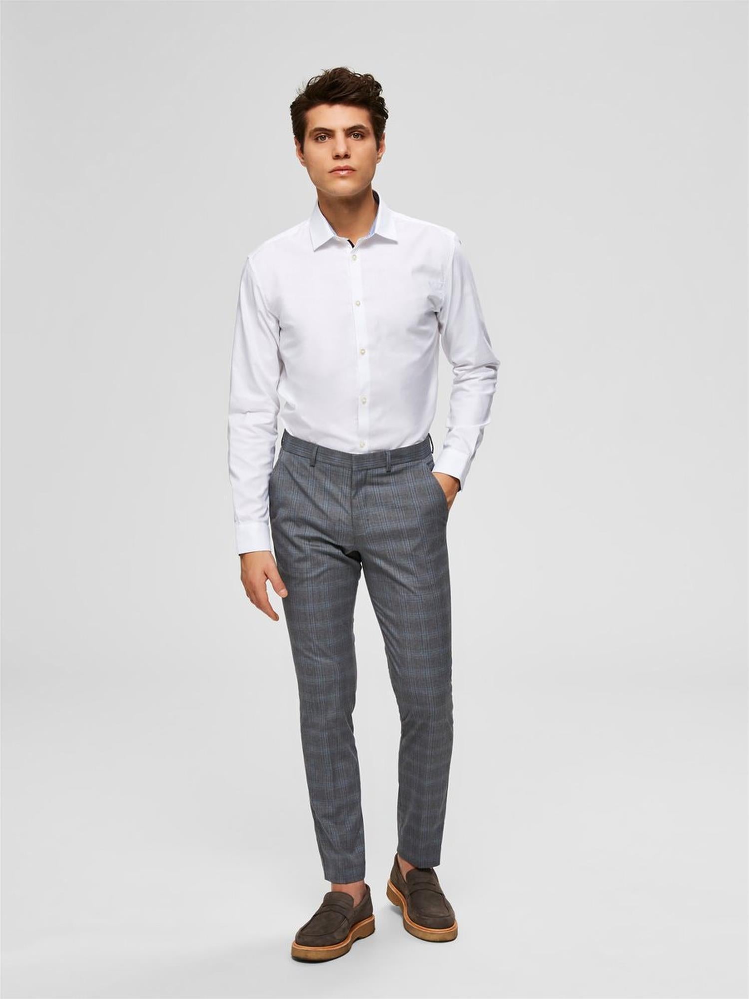 Slim Pelle-Skjorte-Selected Homme-Aandahls