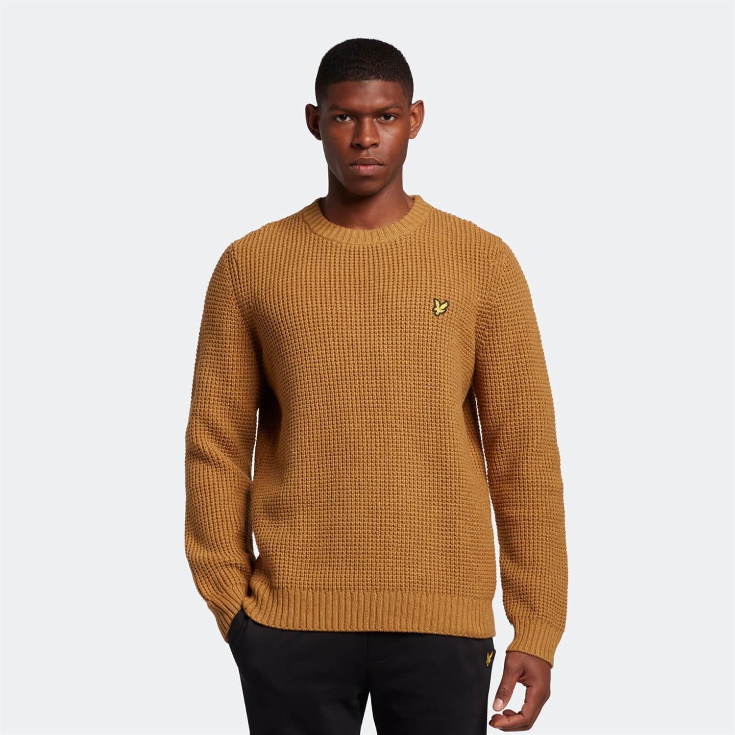 Thermal Stitch Jumper-Genser-Lyle & Scott-Aandahls