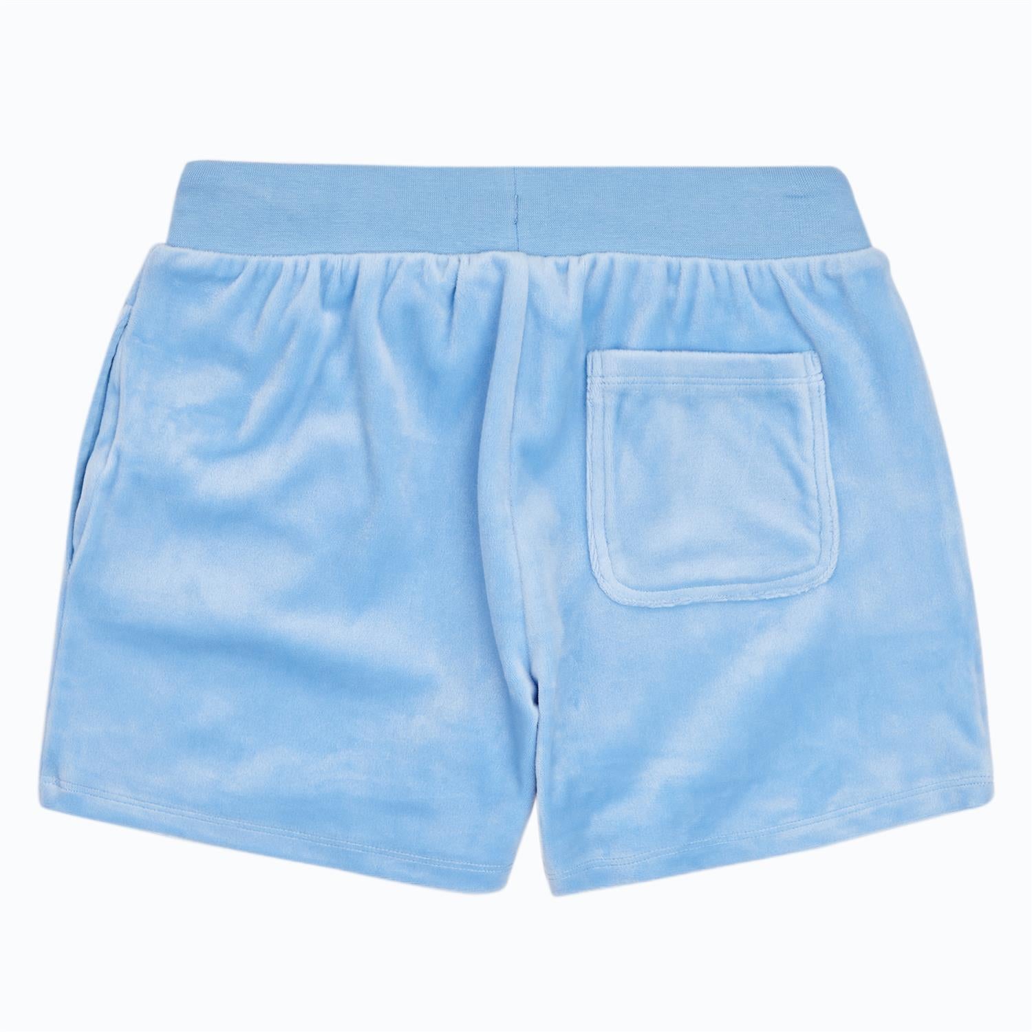 Tonal Embro Velour Short-Shorts-Juicy Couture-Aandahls