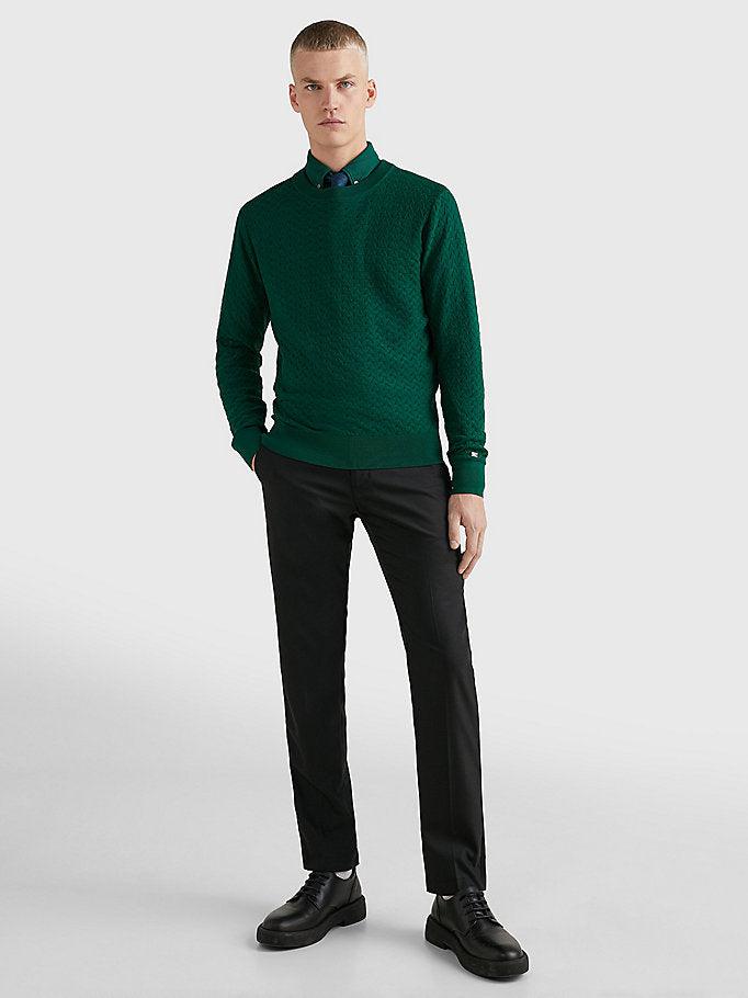 Triangle structure crew-Genser-Tommy Hilfiger-Aandahls