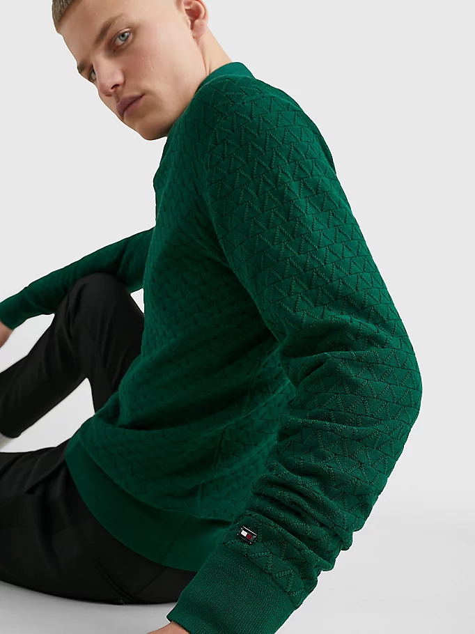 Triangle structure crew-Genser-Tommy Hilfiger-Aandahls
