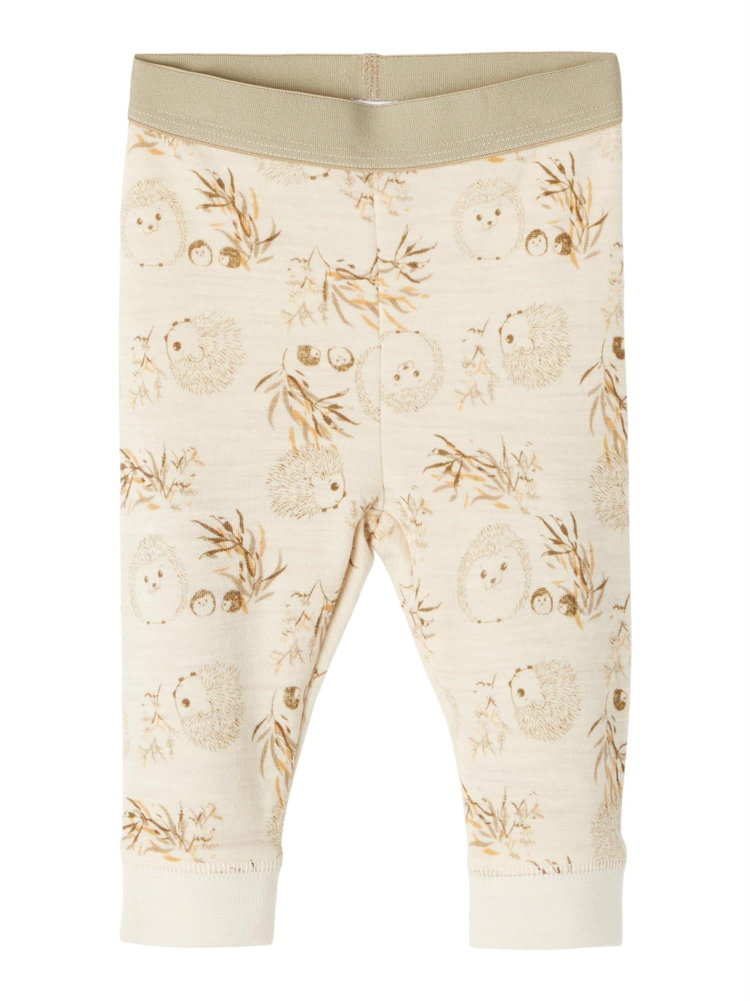 Wup wool/cot legging-Ullklær barn-Name it-Aandahls