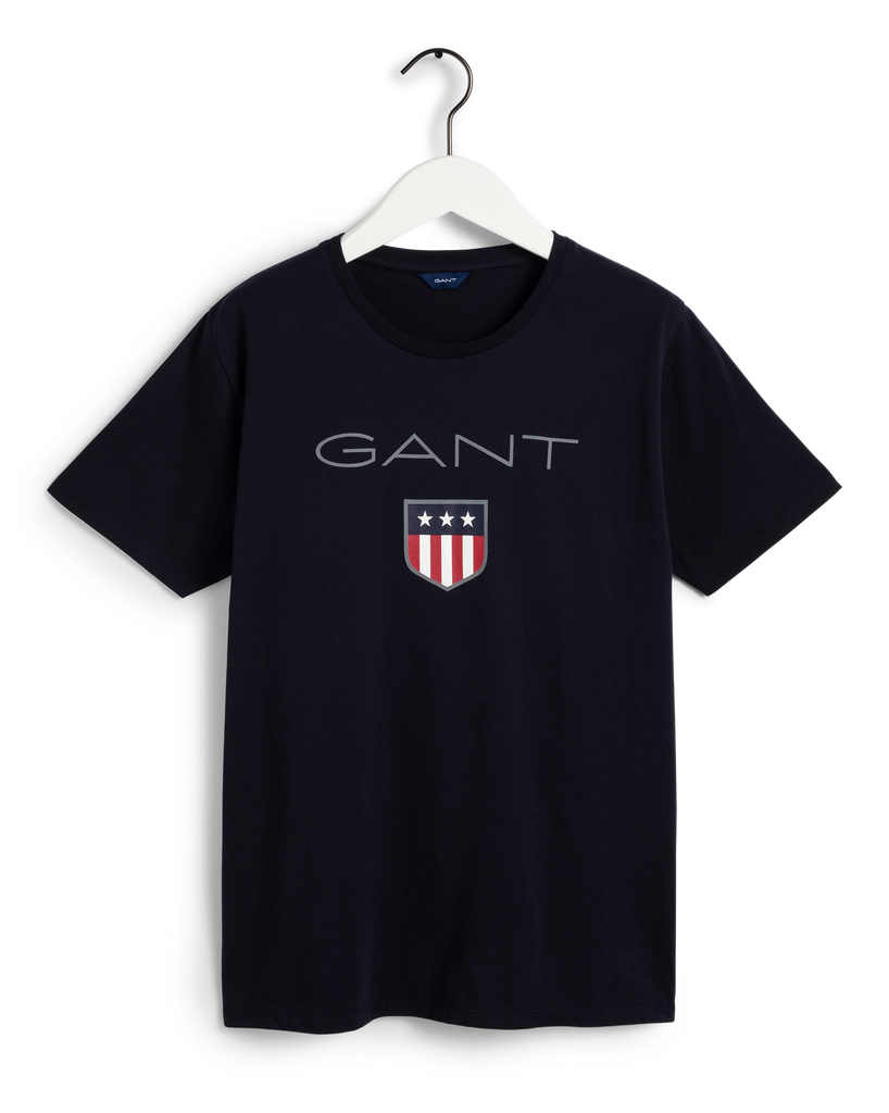 gant shield logo t-shirt-T-shirt-Gant-Aandahls