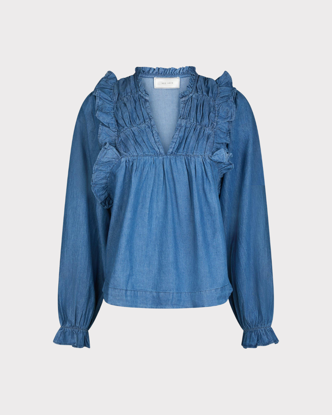 Janis Denim blouse