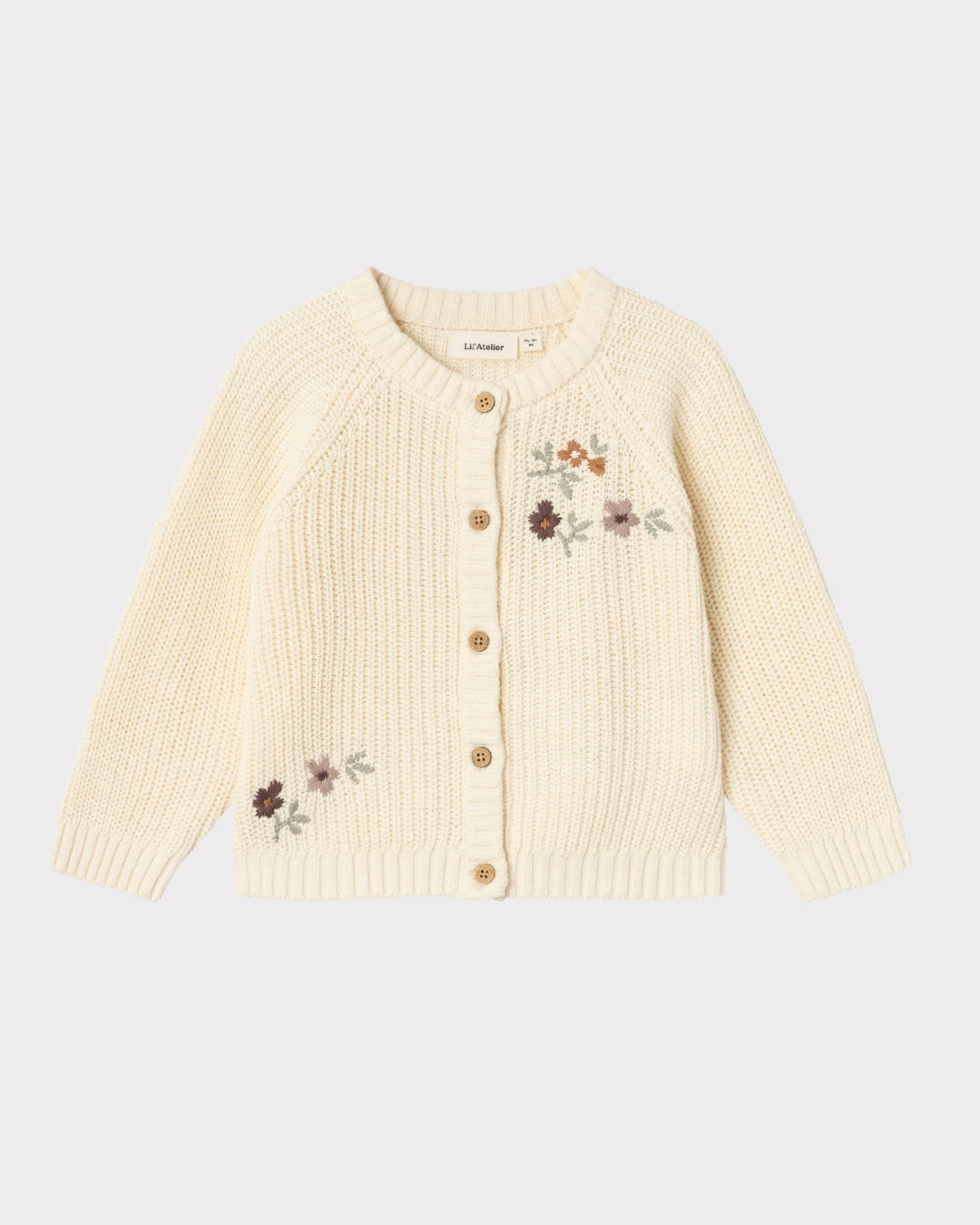 Nbfemlen emb ls Knit Card lil