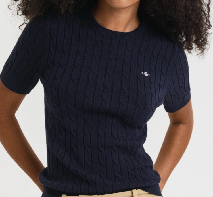 Stretch Cotton Cable SS