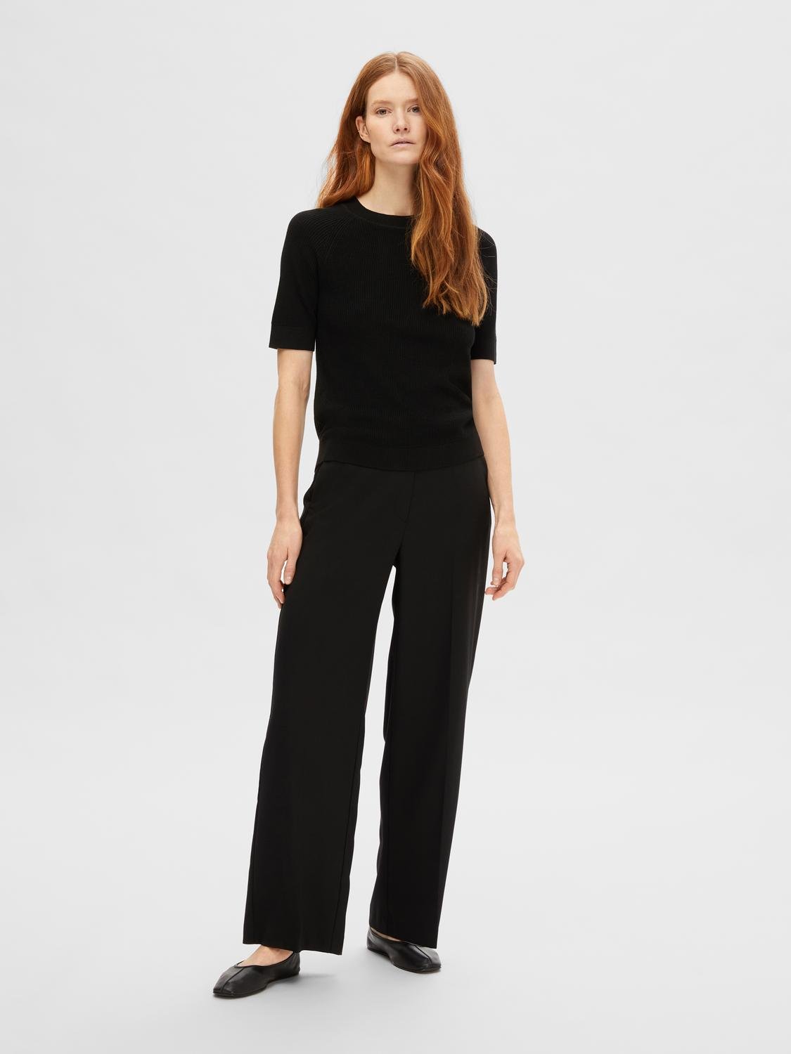 SLFelinna NEW SS KNIT TOP NOOS