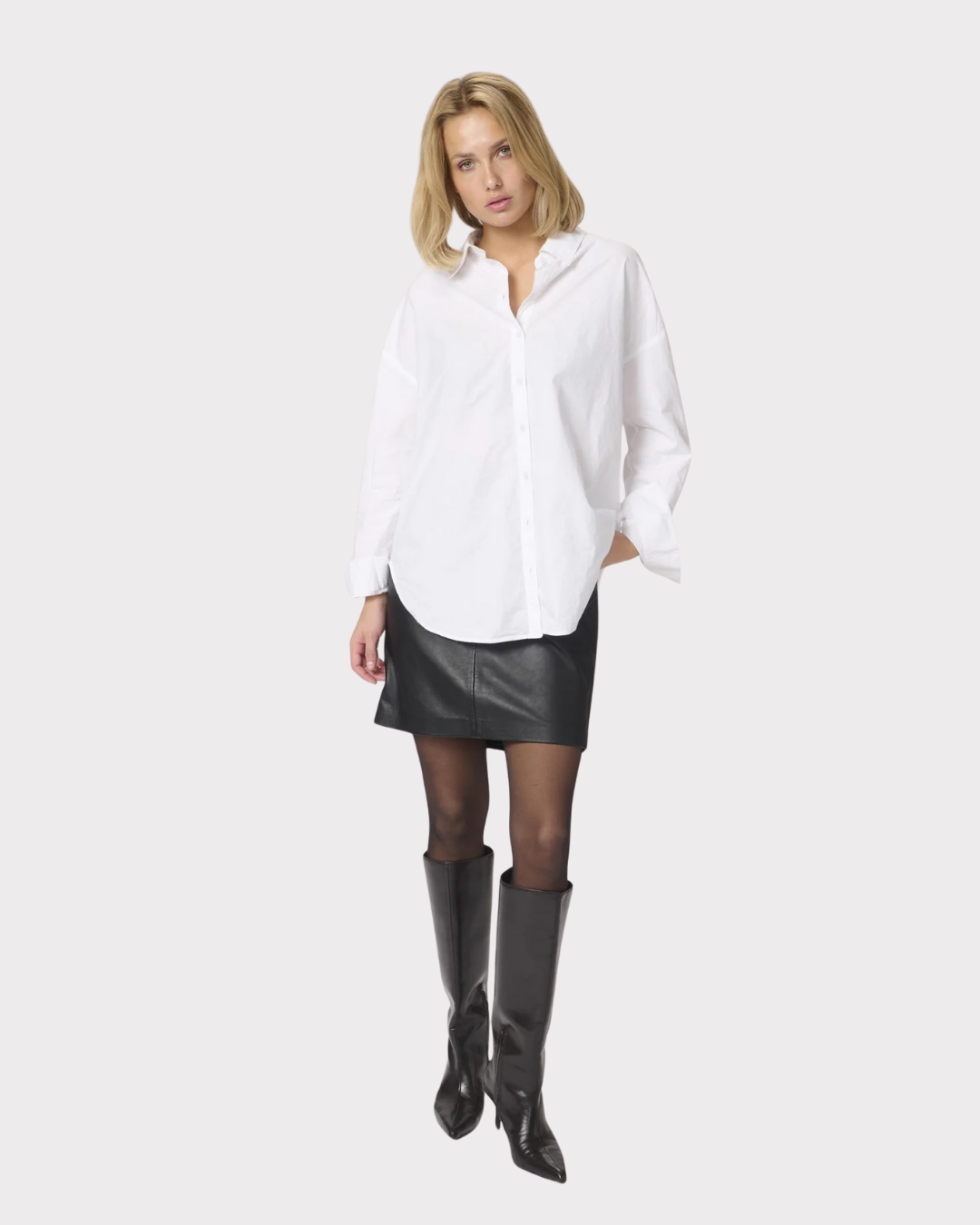 19 The Leather Skirt-Skjørt-My Essential Wardrobe-Aandahls