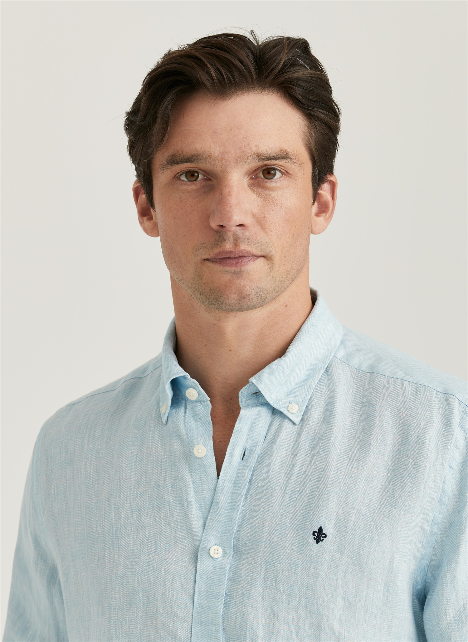 Douglas BD Linen Shirt LS