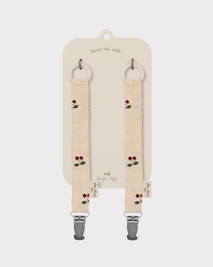 2 Pack Pacifier Strap-Tilbehør-Konges Sløjd-Aandahls