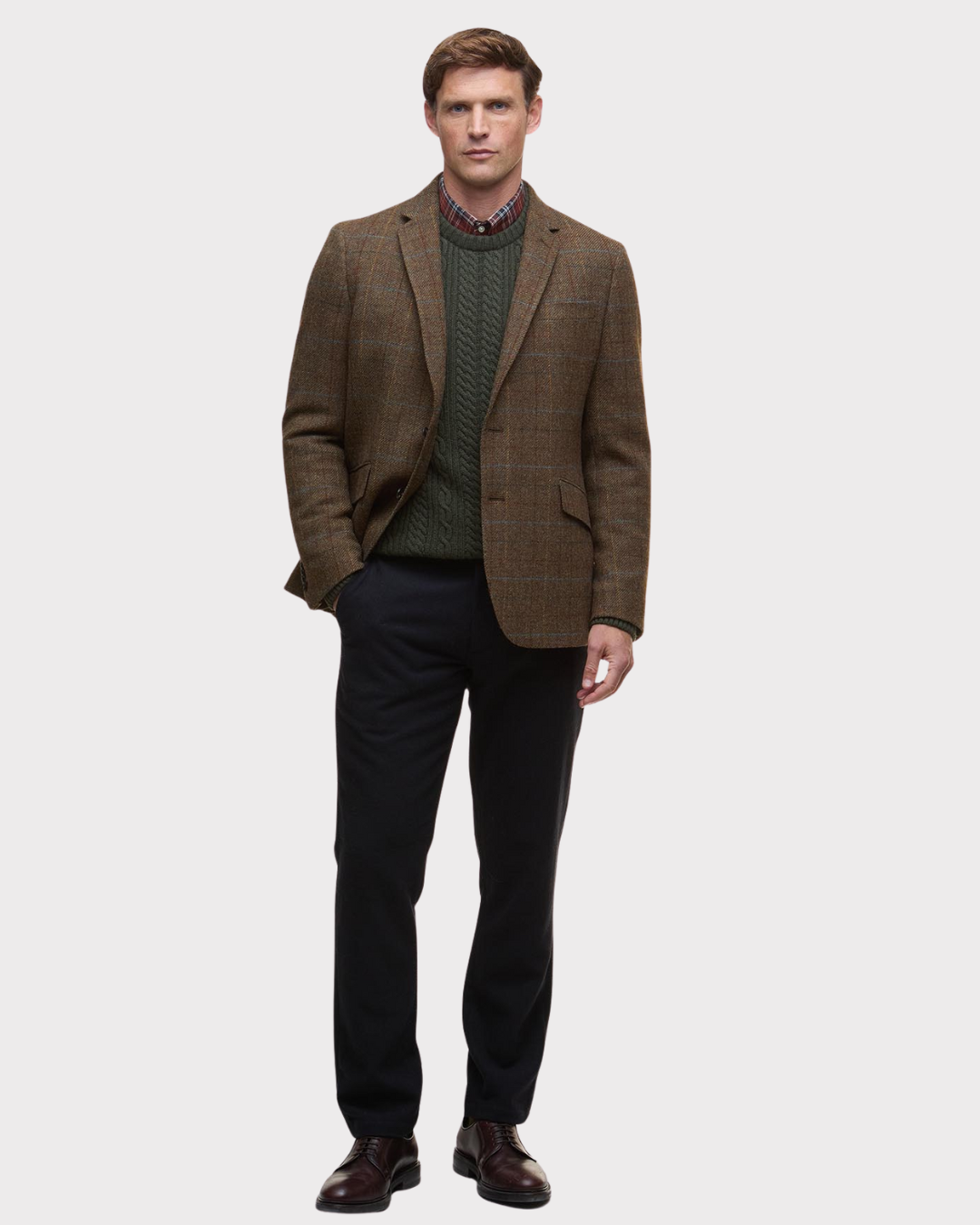 Sullivan Moons Check Blazer