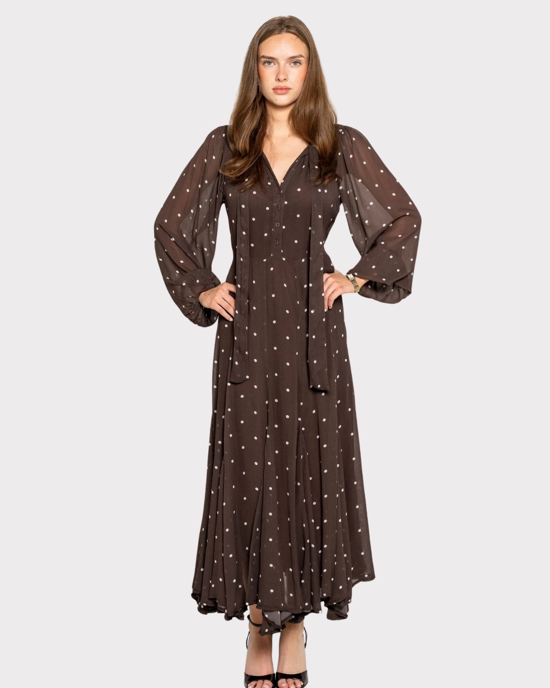Daniella Dress French Dot