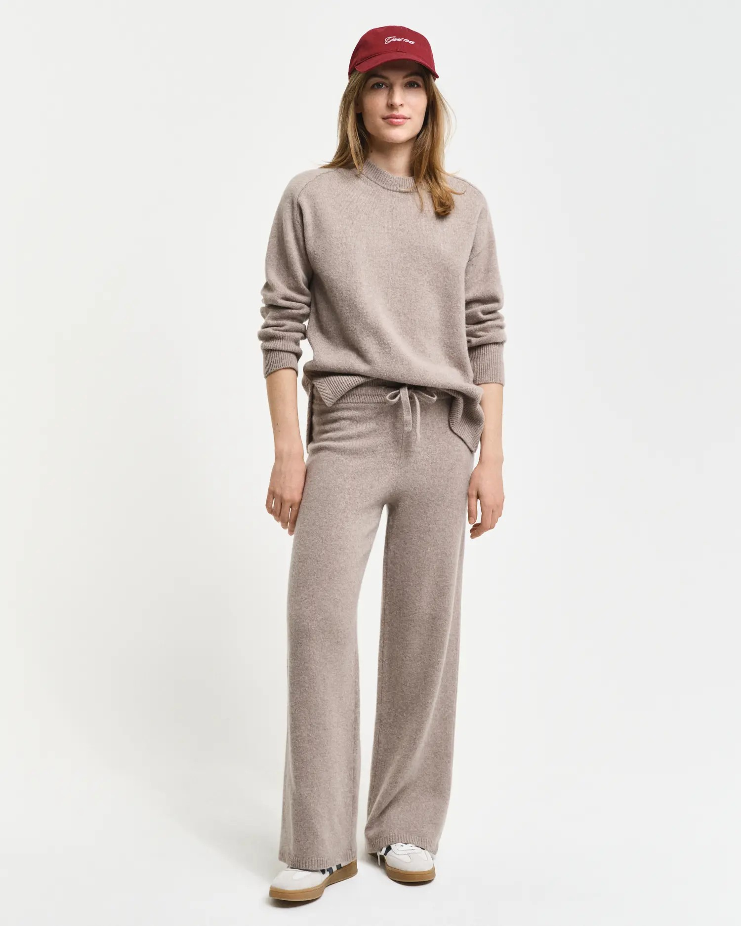Wool knitted pants